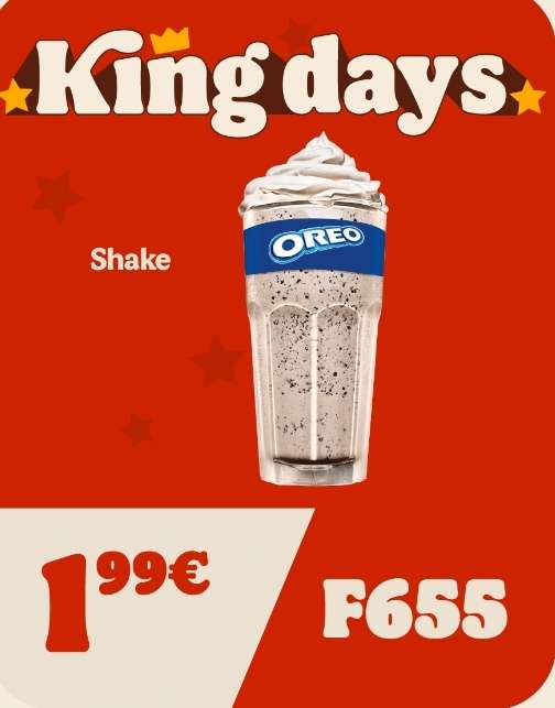 Shake por sólo 1,99€