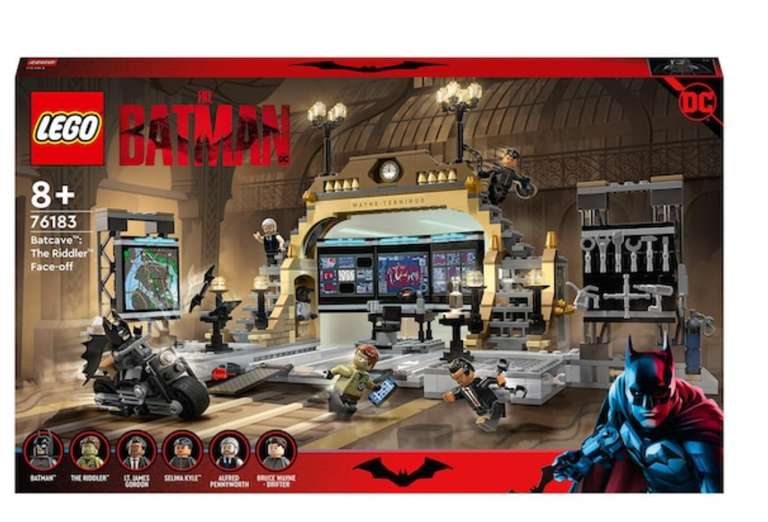 Set de Construcción The Batman Batcueva: Combate Batman Contra The Riddler LEGO DC