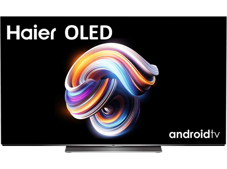 TV OLED 65" - Haier S9 Series H65S9UG PRO, OLED 4K, Smart TV (Android TV), UHD 4K, 120Hz, Dolby Atmos-Vision, Control por Voz, Negro