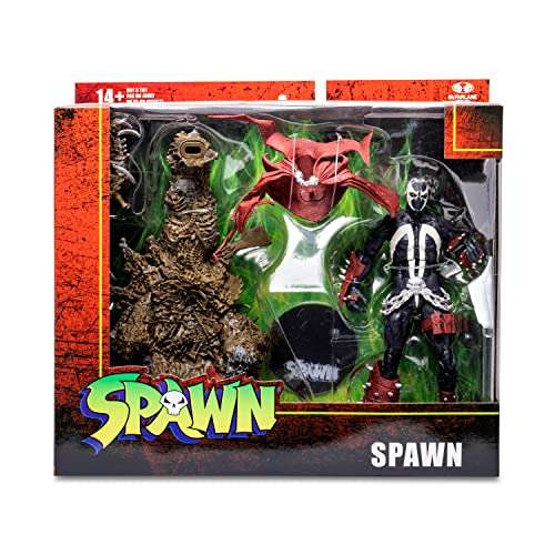 Figura Spawn Deluxe Set con trono de McFarlane Toys
