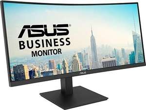 Monitor - ASUS VA34VCPSN, Curvo, 34", QHD, 4 ms, 100 Hz, HDMI, Negro