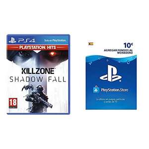 Shadow Fall Hits - Killzone PS4 + Tarjeta Prepago PSN 10€
