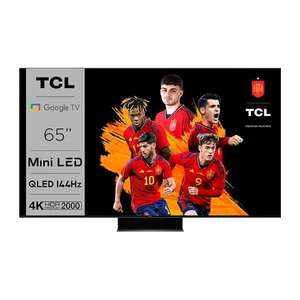 TV QLED 65" - TCL 65C845 | VA FALD Mini-LED (Cashback 300€, precio final 849€) 144Hz | Google TV | Dolby Vision & Atmos, DTS, HDR10+
