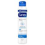 18 desodorantes Sanex Dermo Extra Control, Desodorante Spray unisex, 3 Packs 6 Uds x 200 ml [1'57€/ud]