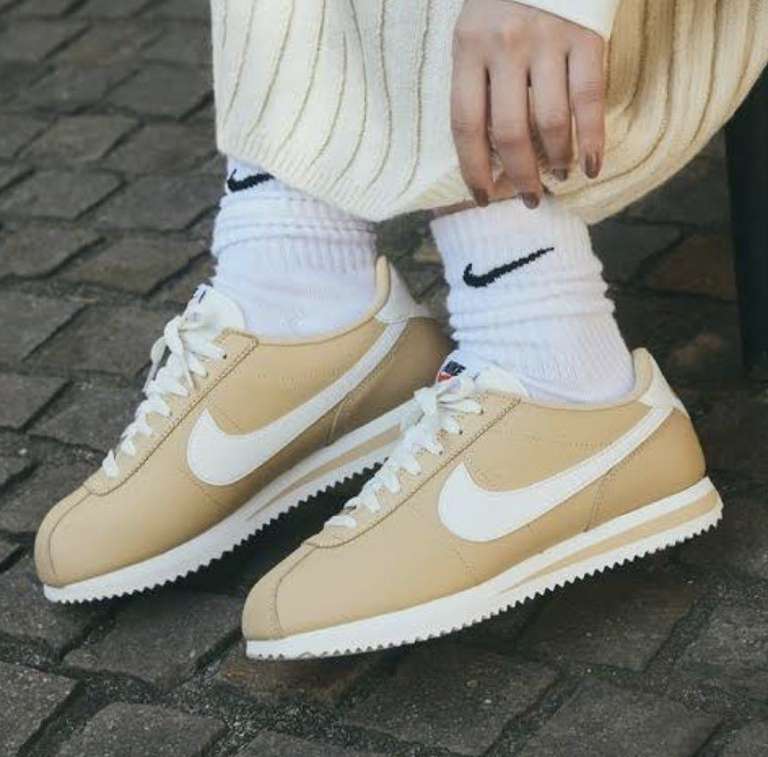 NIKE Cortez Piel Mujer, Tallas 36 a 40.5 a solo 42.90 en Showroomprivé |  Chollometro