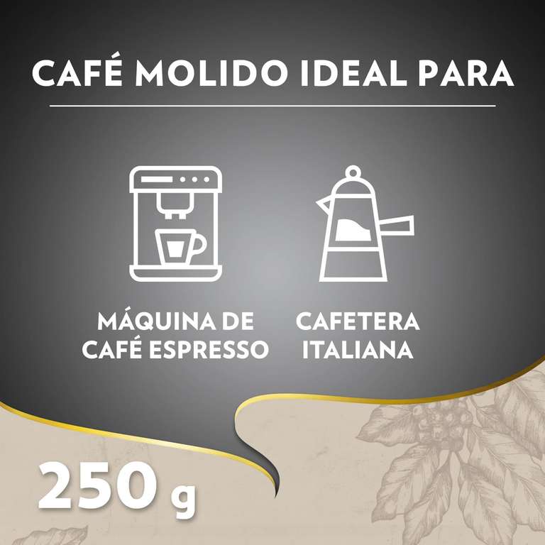 3x2 Lavazza, Espresso Barista Perfetto, Café Molido Natural, Notas Florales, 100% Arábica, Intensidad 6/10, Tostado en Tambor Medio, 250 g