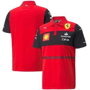 Polos oficiales de Ferrari y Aston Martin