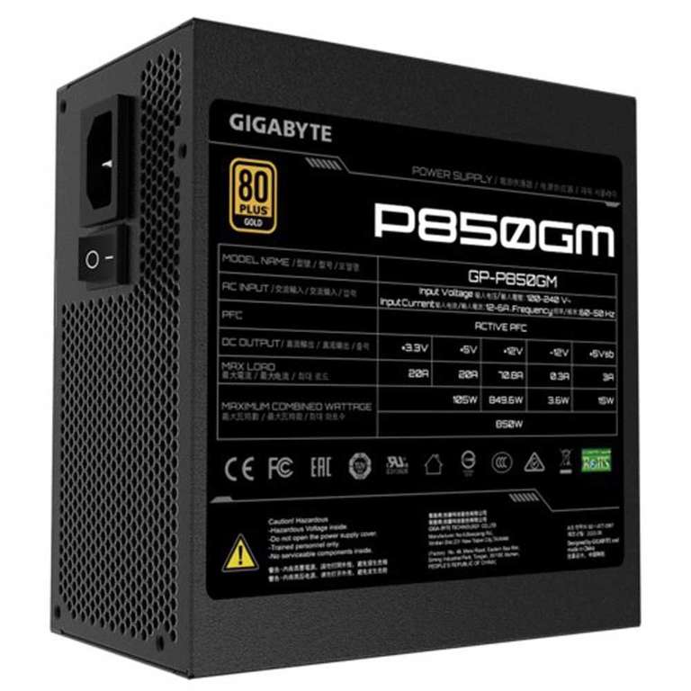 Gigabyte Fuente Alimentación P850GM 80+ Gold 850W