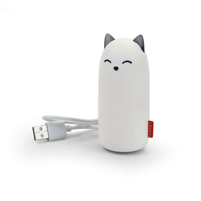 Legami - Cargador portátil para Smartphones y tabletas - Power Bank Cat