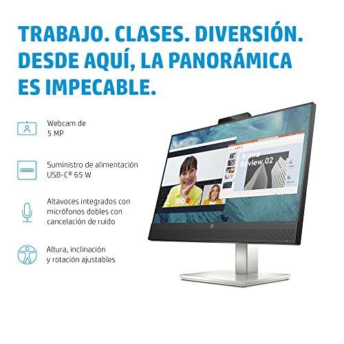 Monitores 24 Pulgadas - con webcam y altavoces integrados