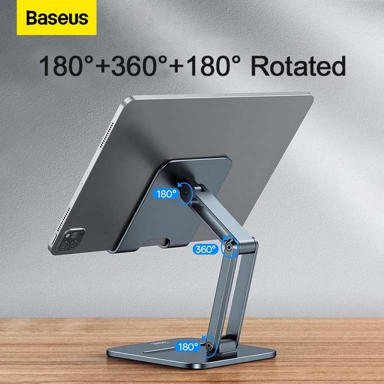 Baseus - Soporte de escritorio para teléfono móvil (Tablet por 27,48€)