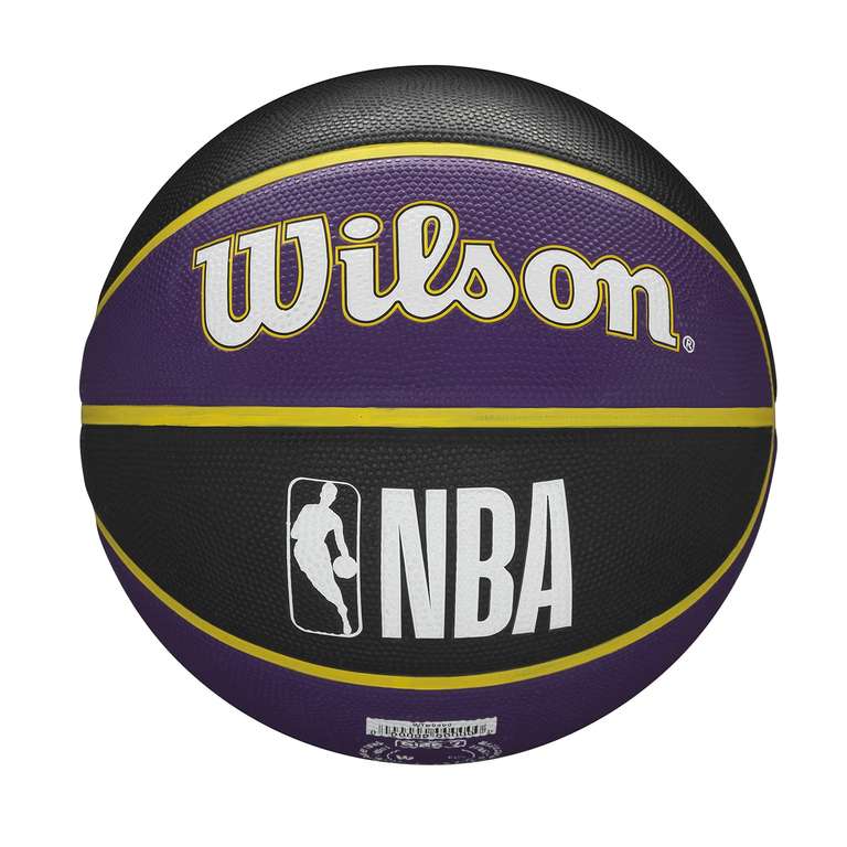 Wilson Pelota de baloncesto NBA TEAM TRIBUTE, Exterior, Caucho, Tamaño: 7