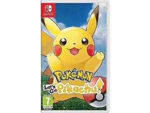 Nintendo Switch - Pokémon Let's go Pikachu - 26,90€