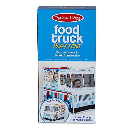 Melissa & Doug Carpa de juego. Tienda de campaña Food Truck (119.4 x 99.1 x 78.7 cm)