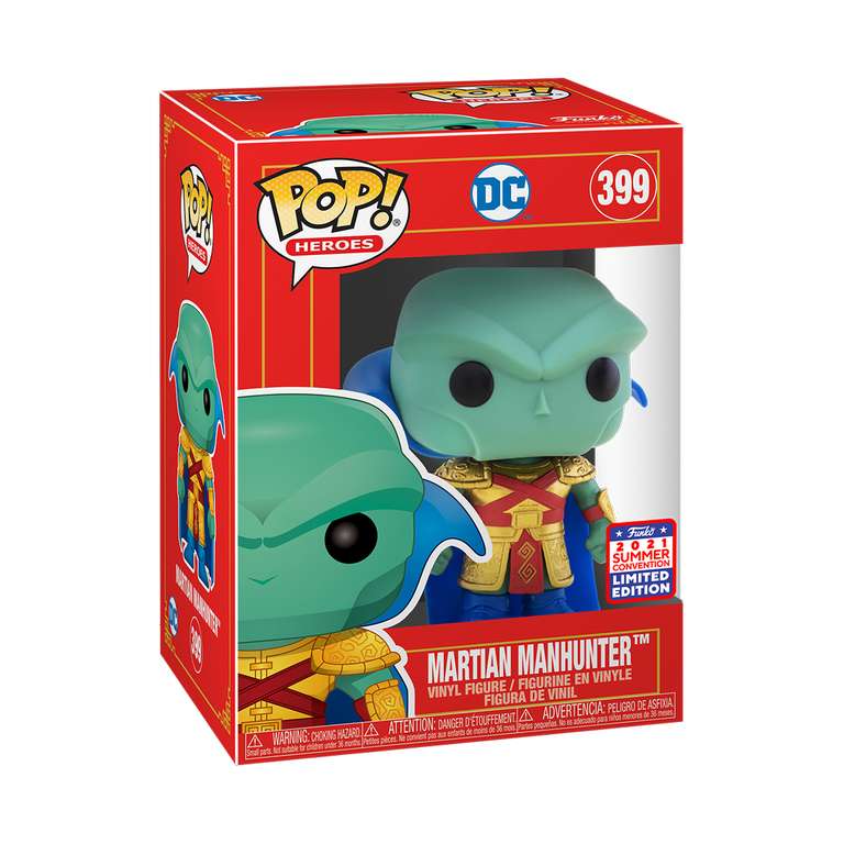 FUNKO POP MARTIAN MANHUNTER (IMPERIAL PALACE) LIMITED EDITION