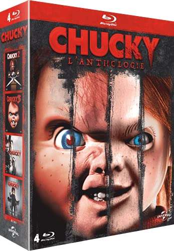 Pack con 4 películas de Chucky en Blu-ray