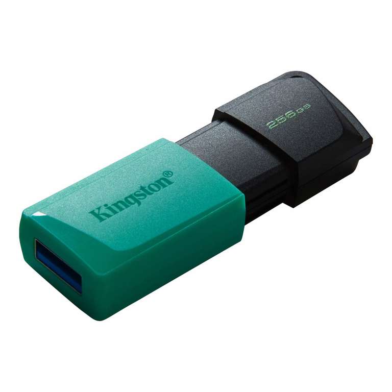 Kingston DataTraveler Exodia M Memoria flash USB 3.2 Gen 1 DTXM/256GB- with Moving Cap (Negro + Azul)