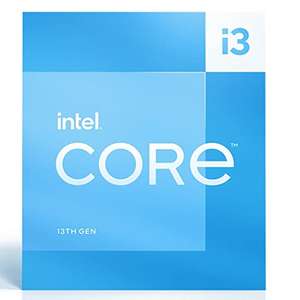 Intel Core i3-13100 - para equipos de sobremesa 4 núcleos, 12 MB de caché, hasta 4,5 GHz