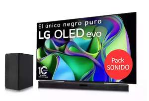 TV LG OLED evo de 65" C3 + Barra de Sonido GRATIS
