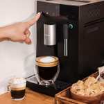 Cecotec Cafetera súper automática Cumbia Cremmaet Compact Steam. 1350W, 19 bares, Thermoblock, Plug&Play, Café personalizado