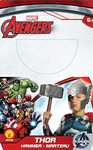 Rubies Martillo Thor para niños y niñas, Oficial Marvel Avengers