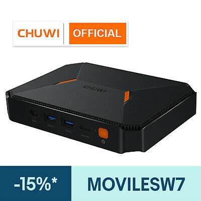 CHUWI Herobox Mini PC Intel Celeron J4125 WIN 10, 8G +256GB