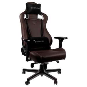 noblechairs EPIC Java Edition Marrón - Silla Gaming