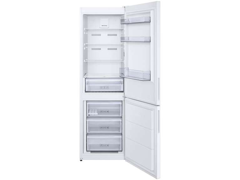 Frigorífico combi - Samsung RB3VTS104WW/ES, No Frost, 186cm, 344l, SpaceMax, Twin Cooling Plus, Blanco