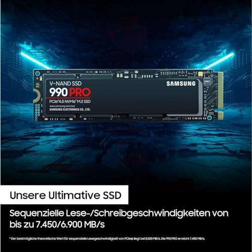 SAMSUNG SSD M2 990 Pro 2TB NVME