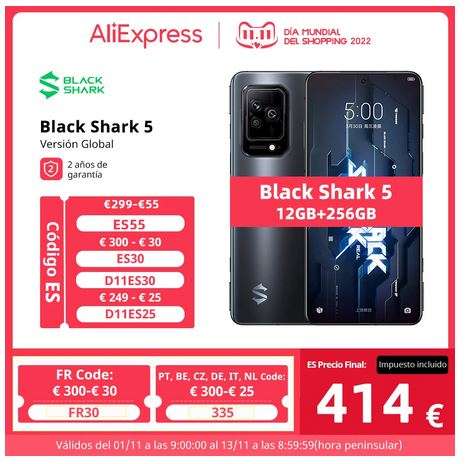Xiaomi Black Shark 5 12GB/256GB - Desde España
