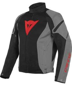 Chaqueta Moto Verano Dainese Air Crono 2 Tex Jacket Black Charcoal Gray Charcoal Gray