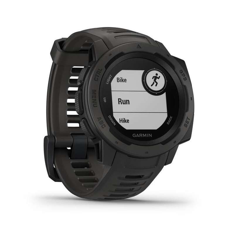 Garmin Instinct Reloj GPS Multideporte Pulsómetro Muñeca Negro