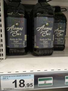Aceites de Oliva Virgen Extra a menos de 3,80€ el litro