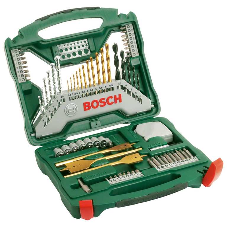 Imagen de Bosch 70 uds. Set de brocas y punt