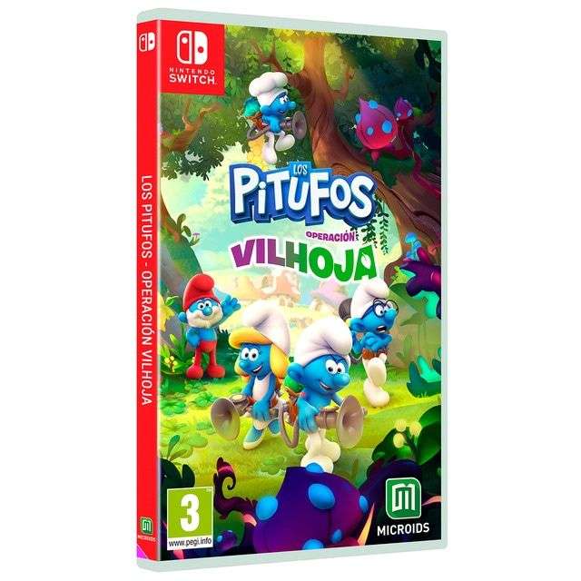 Los Pitufos Operación Vilhoja Edición Pitufísima Nintendo Switch