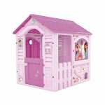 Chicos - Casita Infantil Exterior Pink Princess | Casa Infantil Apta para Interior y Exterior | Incluye Adhesivos para decorarla