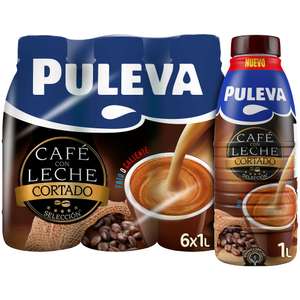 Puleva Café con Leche Cortado Pack 6 x 1L