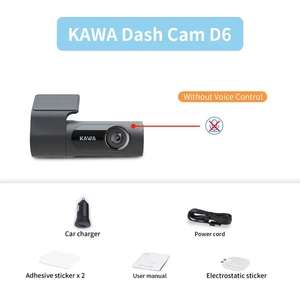 KAWA - DASHCAM DVR D6 para coche