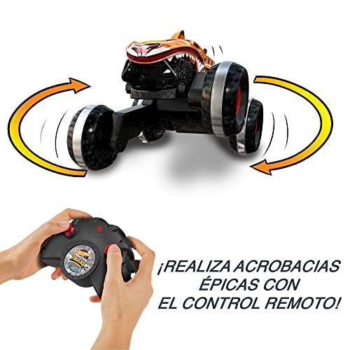 Wheels Monster Trucks Radio Control Coche de Juguete teledirigido unisex (Mattel HGV87)