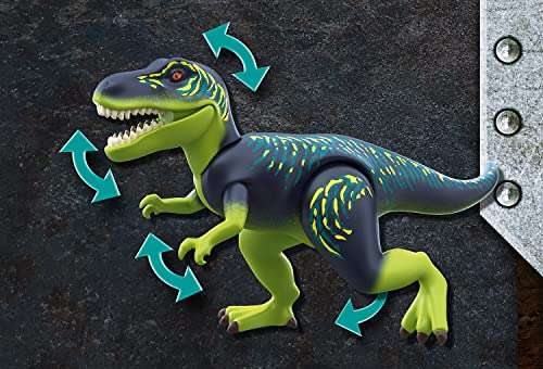 Juguete de Acción PLAYMOBIL Dino Rise T-Rex: Batalla de Gigantes