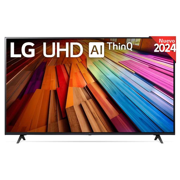 TV LG 55UT80006LA 55 ",UHD 4K, Serie UT80, Smart TV, WebOS24, Procesador a5, HDR10, Dolby Digital Plus, SmartTV, 3840x2160