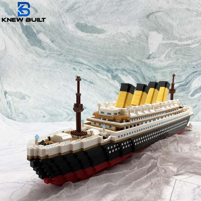 Construcción del Titanic 3D para niños (56cm x 8cm(