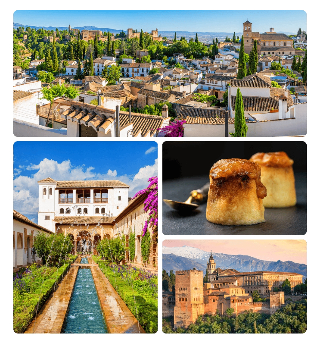 GRANADA 4* con desayuno, Julio - Agosto Aceptan mascotas!