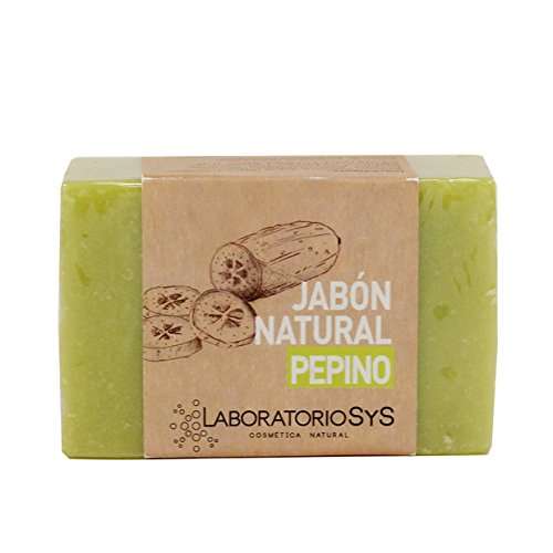 Pack de 6 - Laboratorio SyS Jabón Natural Pepino - 6 Paquetes de 100 gr - Total: 600 gr