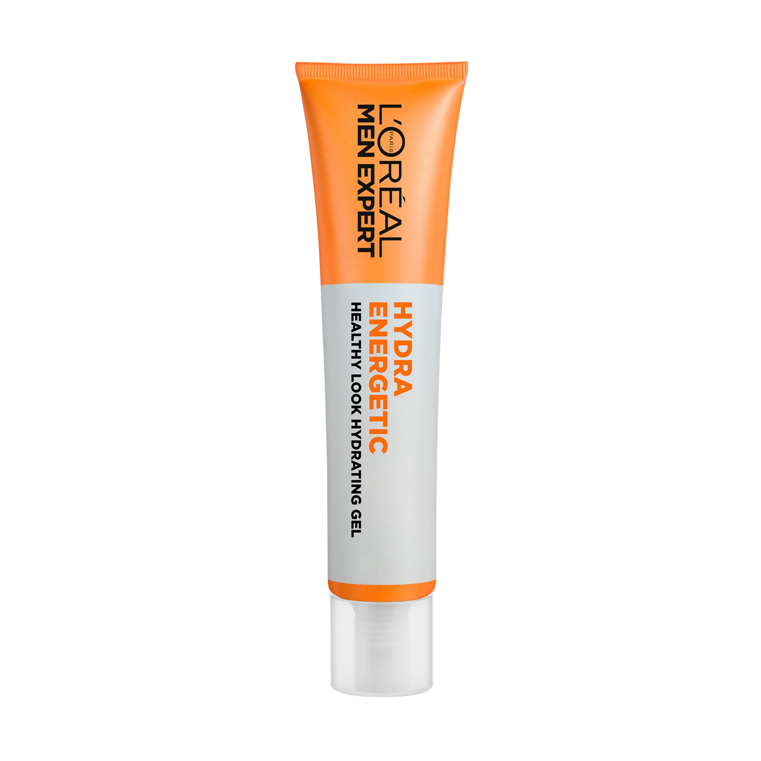 L'Óréal Paris, Men Expert Hydra Energetic, Gel Hidratante, Hidratación 24H, con Vitamina C, para una Piel de Apecto Saludable, 40ml