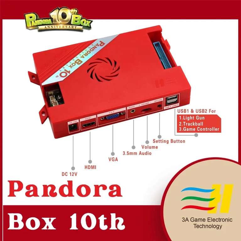 Pandora Box-placa base familiar de 10. ª generación, 5145 en 1