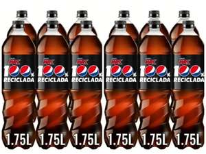 12 botellas de Pepsi MAX 1.75 l.
