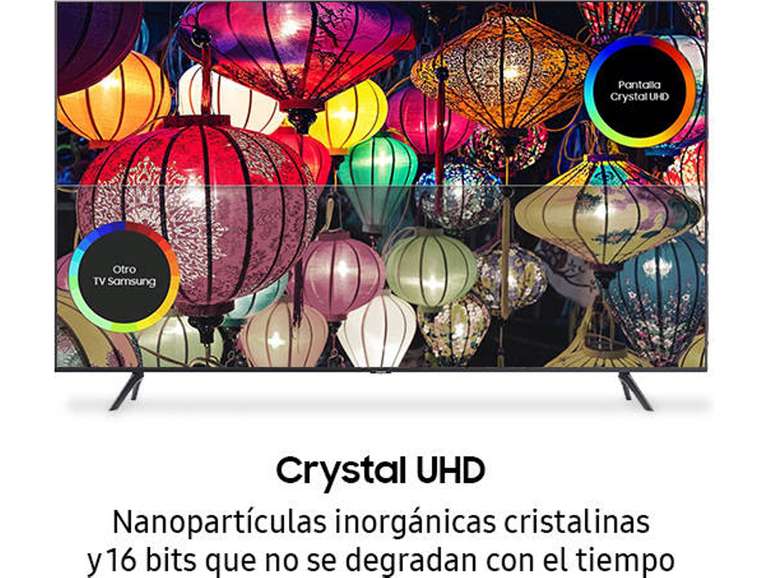 TV SAMSUNG UE82TU8005 (LED - 82'' - 208 cm - 4K Ultra HD - Smart TV) »  Chollometro