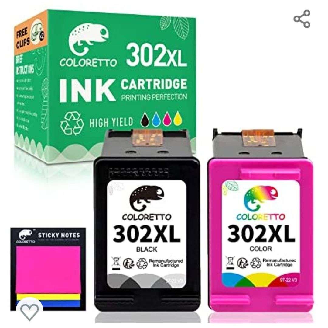 Cartuchos de tinta para HP 302 XL » Chollometro