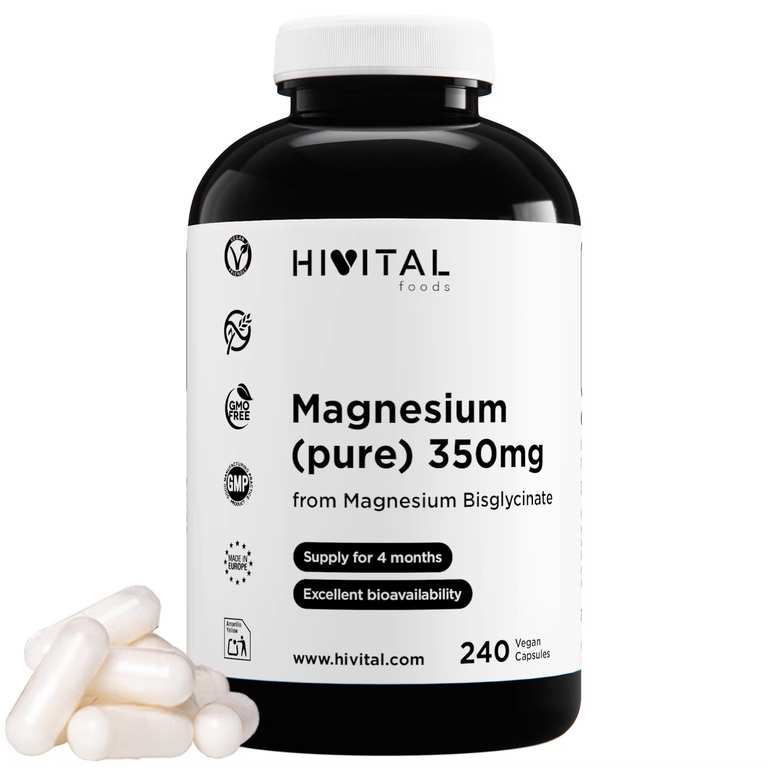 Imagen de 240 Capsulas HIVITAL Magnesio puro